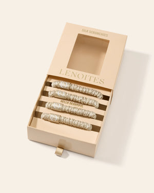 Mulberry Silk Skinny Scrunchies