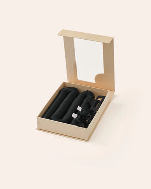 Heatless Curls in Mulberry Silk