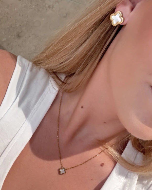 Four-Leaf Clover Necklace Mini