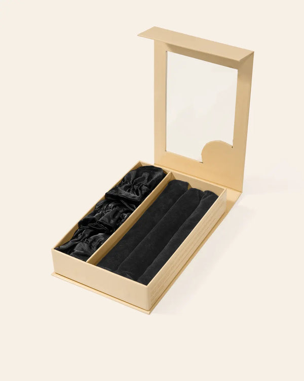 Heatless Curl Rods with Caps 3-Pack