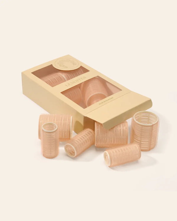 Volym och lockar med Lenoites självhäftande hårrollers, 16-pack