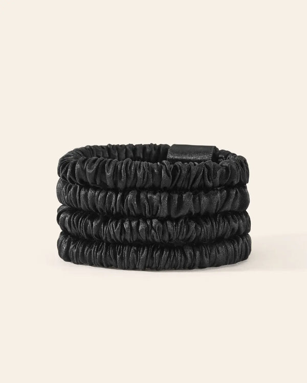 Mulberry Silk Skinny Scrunchies