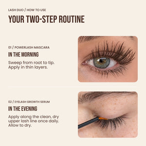 PowerLash Gift Set - Mascara & Eyelash Serum
