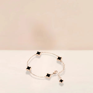 Bracelet Mini Rosegold Black