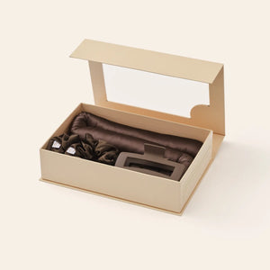 Heatless Curls in Mulberry Silk