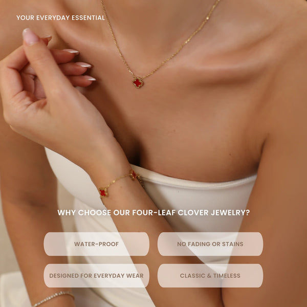 Four-Leaf Clover Jewelry Kit - Holiday Edition