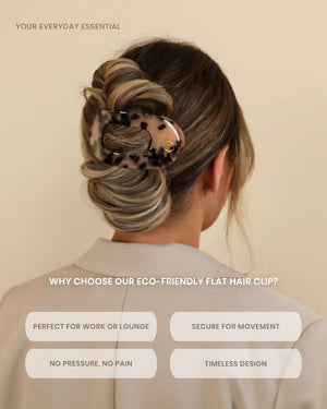 Eco-Friendly Flat Hair Clip