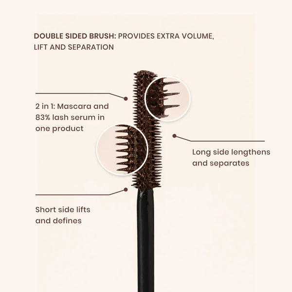 Benefits of the Brown PowerLash Growth Serum Mascara