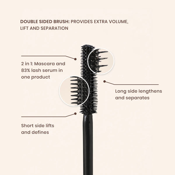 Benefits of the Black PowerLash Growth Serum Mascara