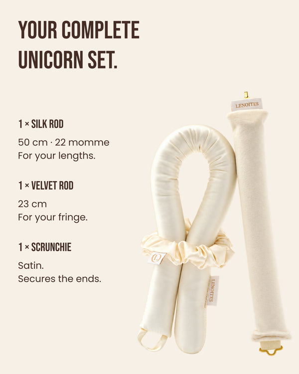 Heatless Curls Unicorn