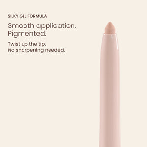 Silk Longwear Gel Eyeliner – Bright Nude – Silky gel formula. Smooth application. Pigmented.