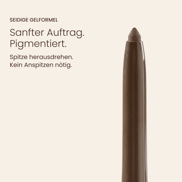 Silk Longwear Gel Eyeliner – Dark Chocolate – Seidige Gelformel. Sanfter Auftrag. Pigmentiert.