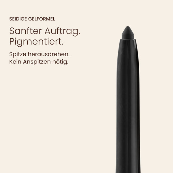 Silk Longwear Gel Eyeliner – Intense Black – Seidige Gelformel. Sanfter Auftrag. Pigmentiert.